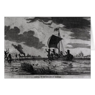 Arrival of the English at Roanoke