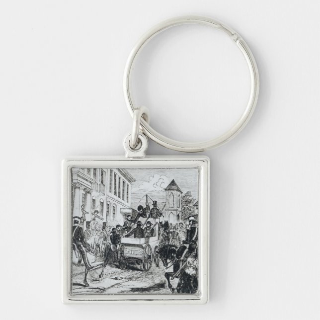 Arrival of the Government Conveyance Key Ring (Front)