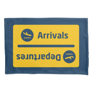Arrivals/Departures Pillowcase