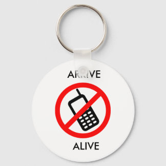 ARRIVE ALIVE KEYCHAIN