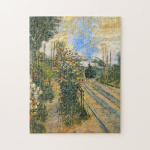 Arriving at Montegeron Monet Fine Art Jigsaw Puzzle