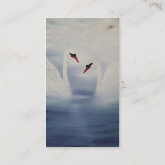 Arriving Swans Business Card (Front)