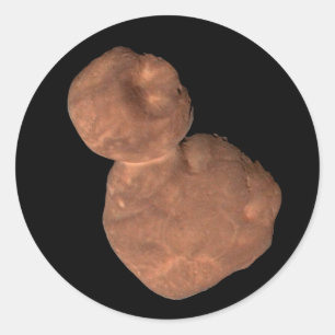 Arrokoth Kuiper Belt Object Classic Round Sticker