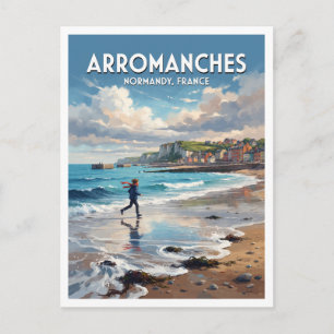 Arromanches-les-Bains France Keepsake Postcard