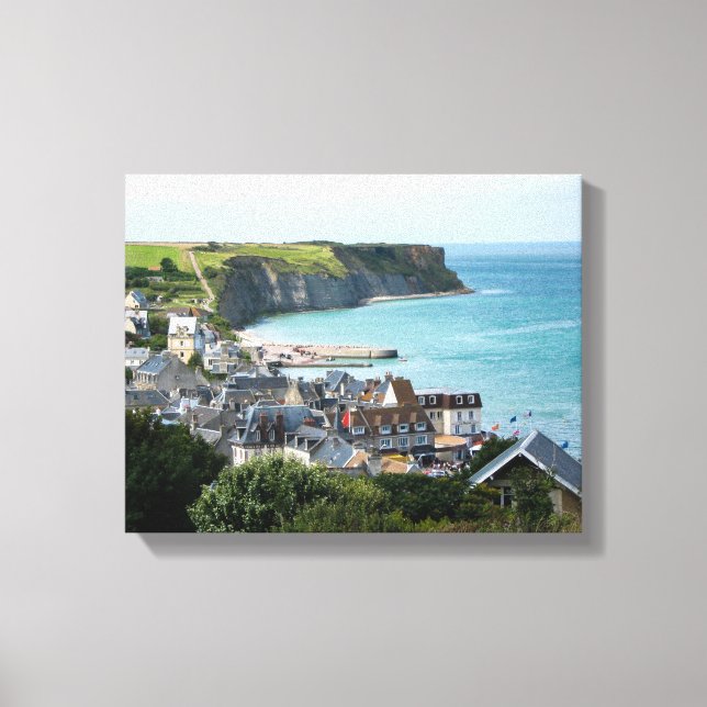 Arromanches, Normandy, France Canvas Print (Front)