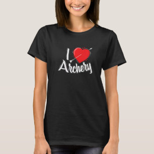 Arrow and Heart Archery I Love Premium T-Shirt