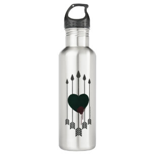 Arrow   Arrows Shot Through Heart 710 Ml Water Bottle