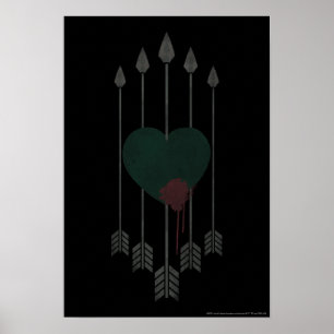 Arrow   Arrows Shot Through Heart Poster