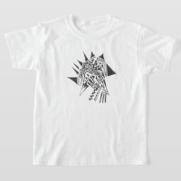 Arrow Black White Abstract Tribal Tattoo Art