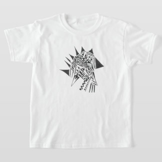 Arrow Black White Abstract Tribal Tattoo Art T-Shirt