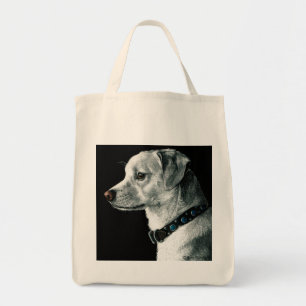 "Arrow" - Chihuahua Mix Tote Bag
