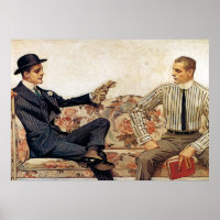 Arrow Collar advertisement, 1912 by Leyendecker