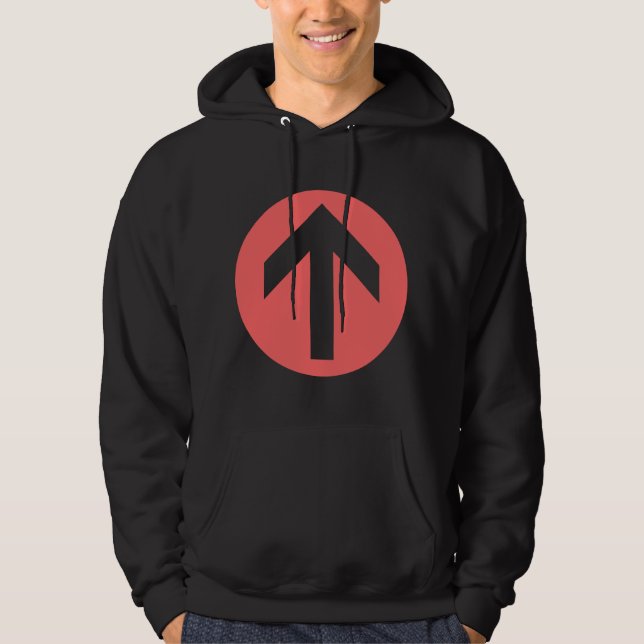 Arrow Disc Hoodie (Front)