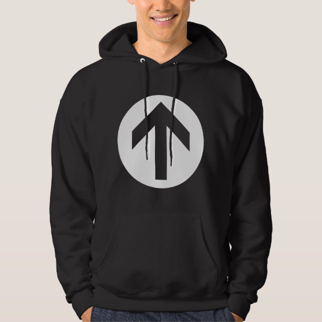 Arrow Disc Hoodie (Front)