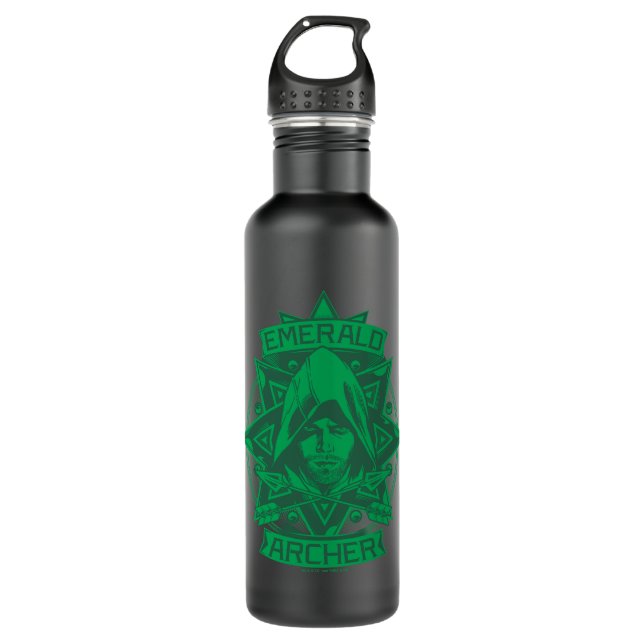 Arrow | Emerald Archer Graphic 710 Ml Water Bottle (Front)