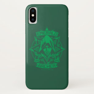 Arrow   Emerald Archer Graphic iPhone X Case