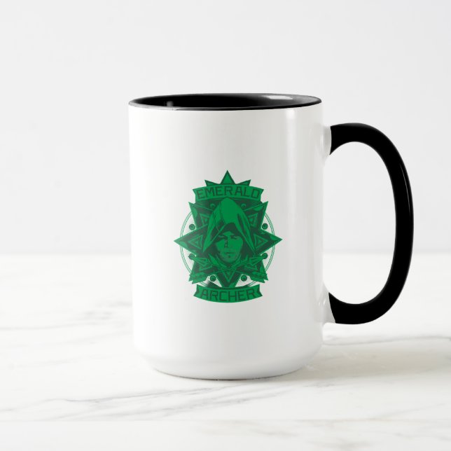 Arrow | Emerald Archer Graphic Mug (Right)