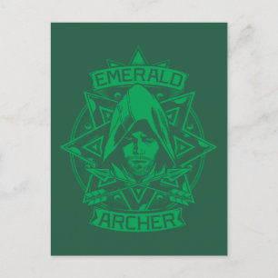 Arrow   Emerald Archer Graphic Postcard