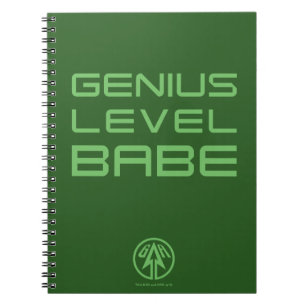Arrow   Genius Level Babe Notebook