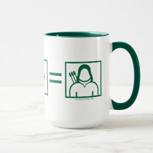 Arrow   Green Arrow Equation Mug