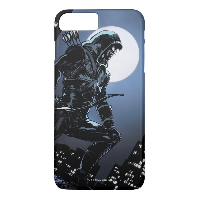 Arrow | Green Arrow In Moonlight Case-Mate iPhone Case (Back)
