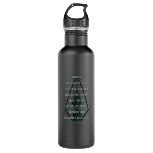 Arrow Green Arrow Parody Wanted Post 710 Ml Water Bottle