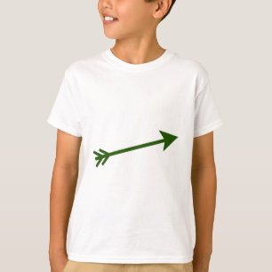 Arrow Green Dk 15deg The MUSEUM Zazzle T-Shirt