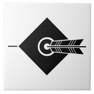 Arrow hit target Decorative Tiles
