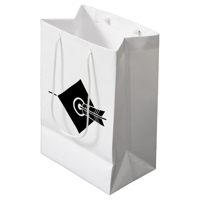 Arrow hit target Gift Bags (Front Angled)
