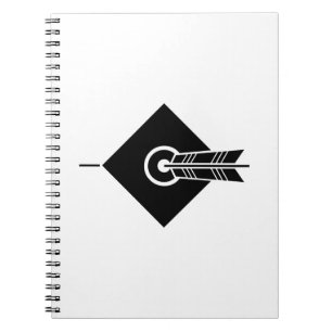 Arrow hit target Notebooks & Journals