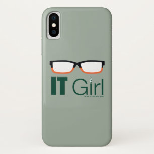 Arrow   IT Girl Glasses Graphic iPhone X Case