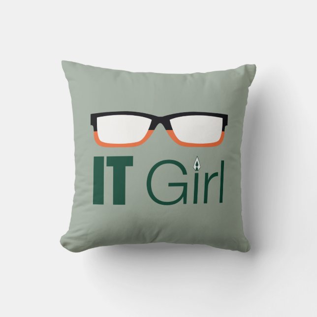 Arrow | IT Girl Glasses Graphic Cushion (Front)