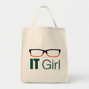 Arrow IT Girl Glasses Graphic Tote Bag