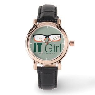 Arrow IT Girl Glasses Graphic Watch