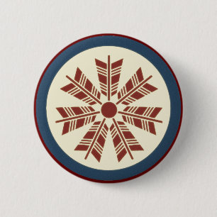 Arrow Kamon 6 Cm Round Badge