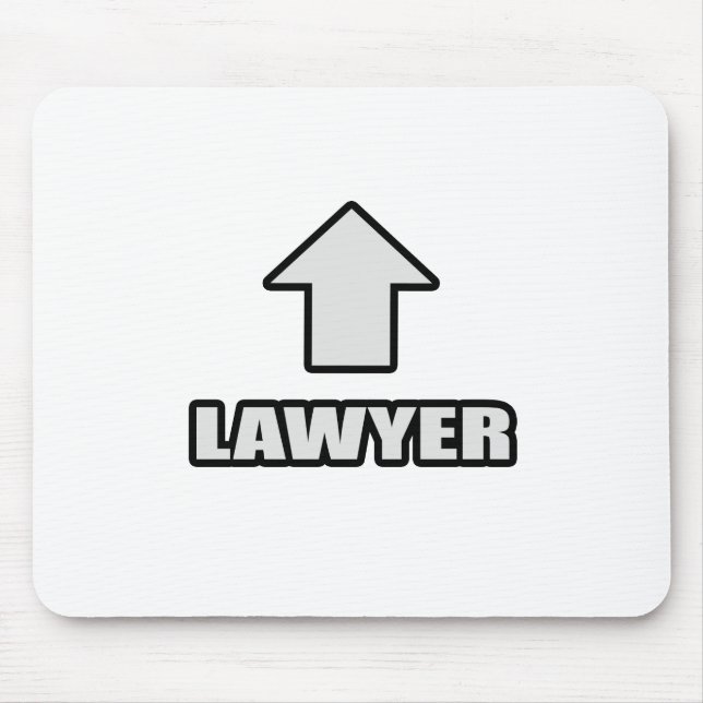 Arrow Lawyer Mouse Mat (Front)