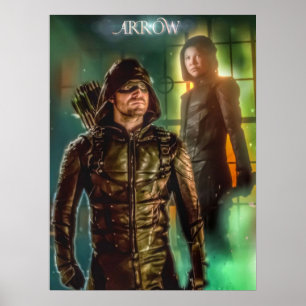 Arrow Oliver Emiko Poster