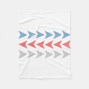 Arrow Pattern Fleece Blanket