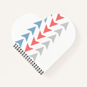 Arrow Pattern Notebook
