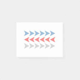 Arrow Pattern Post-it Notes