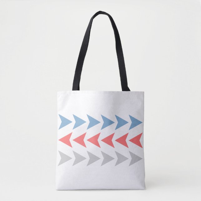 Arrow Pattern Tote Bag (Front)