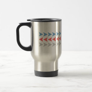 Arrow Pattern Travel Mug
