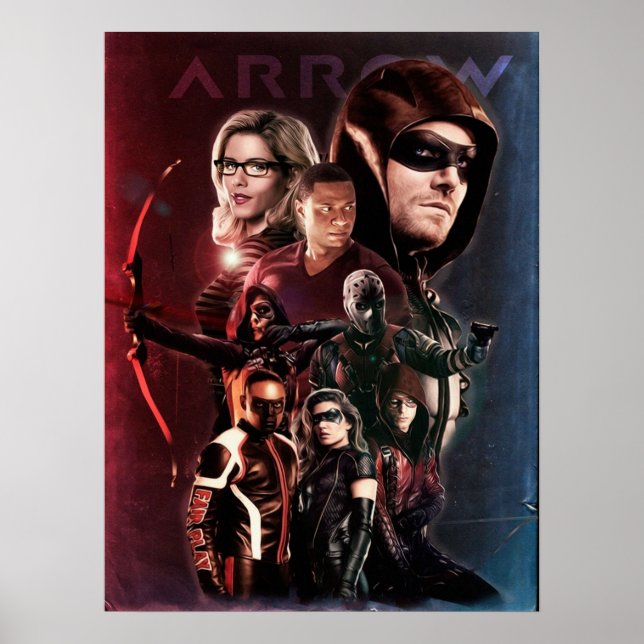 arrow season 6  poster (Front)