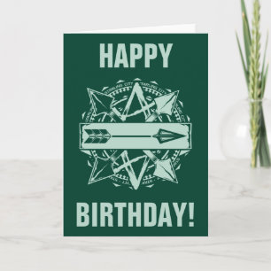 Arrow Starling City Arrow Badge Card
