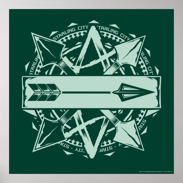 Arrow | Starling City Arrow Badge Poster (Front)