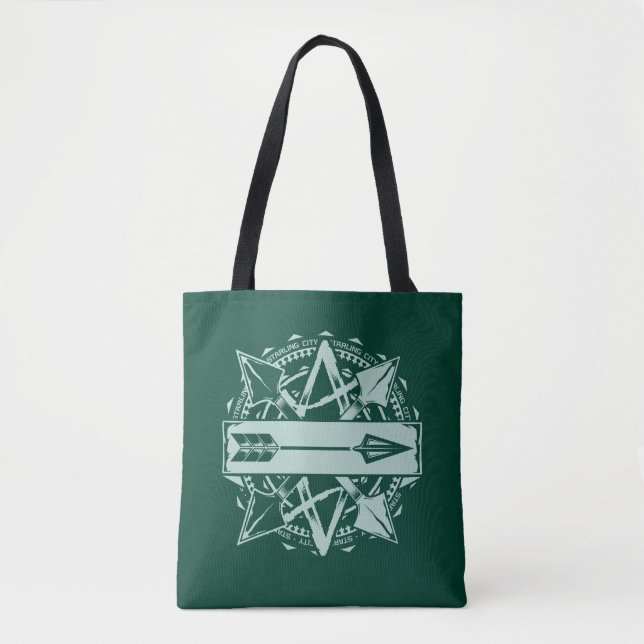 Arrow | Starling City Arrow Badge Tote Bag (Front)