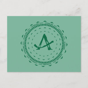 Arrow Starling City Arrow Logo Postcard