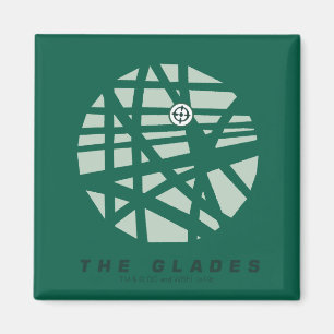 Arrow The Glades City Map Magnet