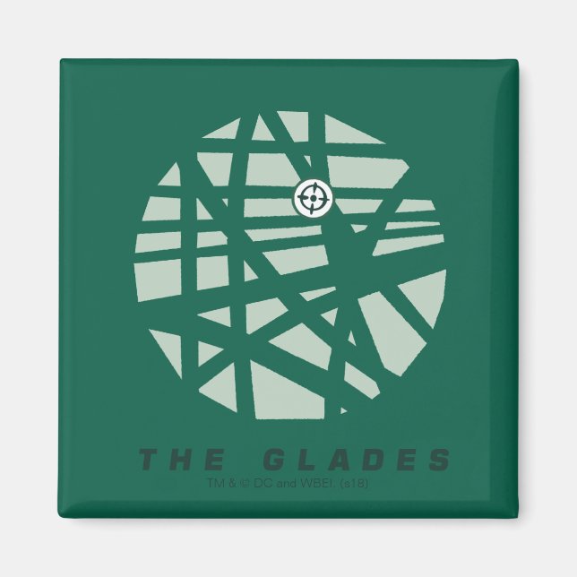 Arrow | The Glades City Map Magnet (Front)