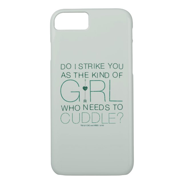Arrow | The Kind Of Girl Who Needs To Cuddle? Case-Mate iPhone Case (Back)